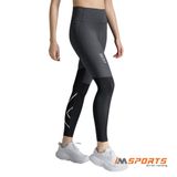  Quần Bó Cơ Nữ 2XU Light Speed React Hi-Rise Compression - BLK/WRF 