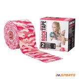  Băng Dán Cơ Thể Thao ROCKTAPE STD Tape 5cm x 5m - Camo Pink 