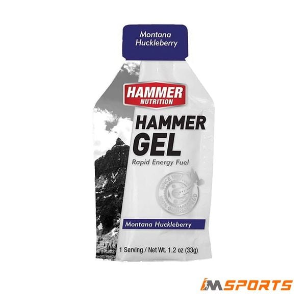 Gói Gel uống bổ sung Hammer Nutrition Hammer - Vị montana huckleberry