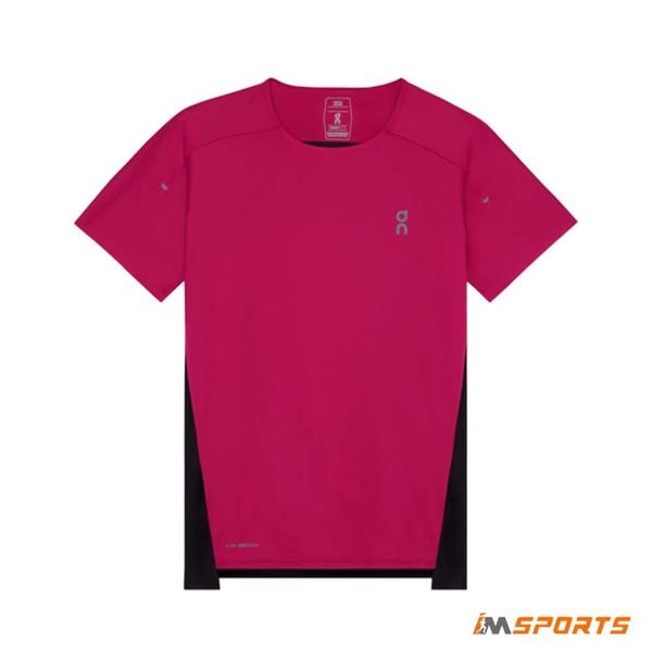Áo Chạy Bộ Nữ On Running Women's Performance-T - Grenadine/Black