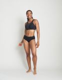  Quần Lót Chạy Bộ Nữ Runderwear Women's Running Hipster - Black 