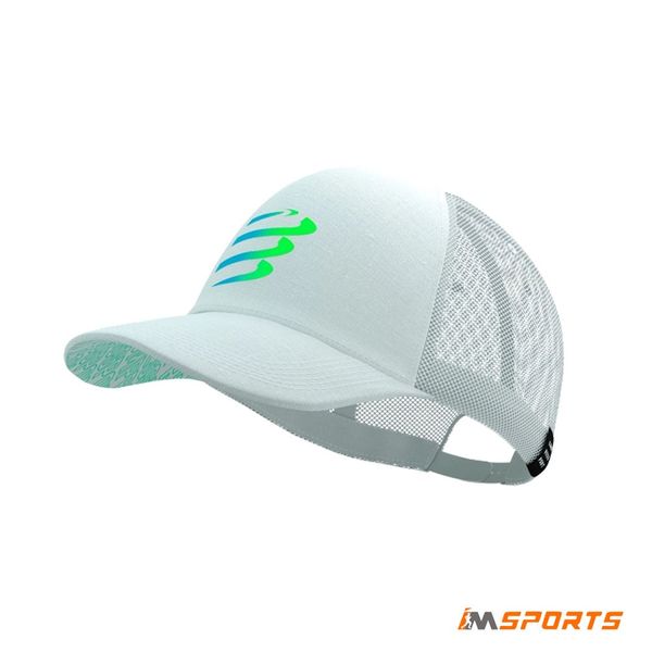Mũ Thể Thao Compressport Trucker Cap - Star White/Blue Green