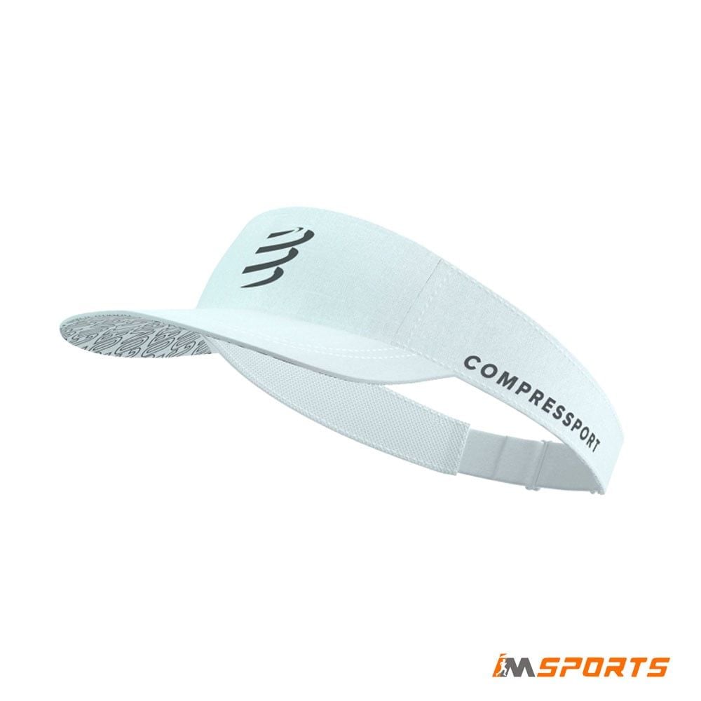  Mũ Chạy Bộ Compressport Ultralight Visor – White 