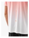  Áo Chạy Bộ Nam Compressport Performance SS Tshirt M - Fluo Red/White 