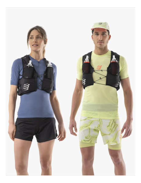 Vest Chạy Địa Hình Compressport UltRun Evo 10 Pack-Black