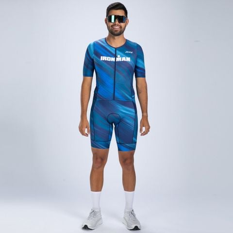 Bộ Quần Áo Ba Môn Nam Zoot Men's Ltd Tri Aero Fz Racesuit - IM Heat