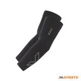  Bó Calf Tay 2XU Flex Running Comp Arm Sleeves - BLK/GRY 