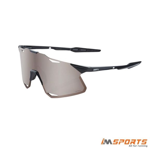 Kính 100% Hypercraft Gloss Black HiPER® Silver Mirror Lens