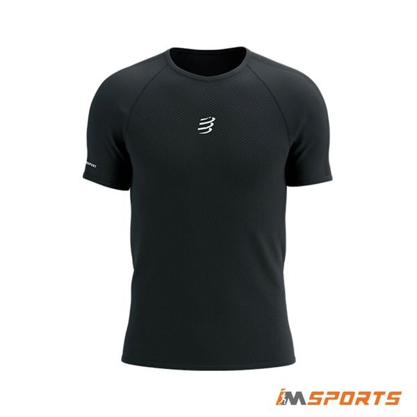 Áo Chạy Địa Hình Nam Compressport Trail Racing SS TShirt M - Black