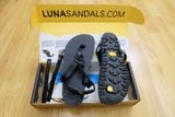  Dép LUNA Sandals OSO Flaco Retro - Black 