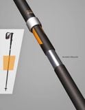  Gậy Chạy Địa Hình Pioneer Carbon C4 - Đen 