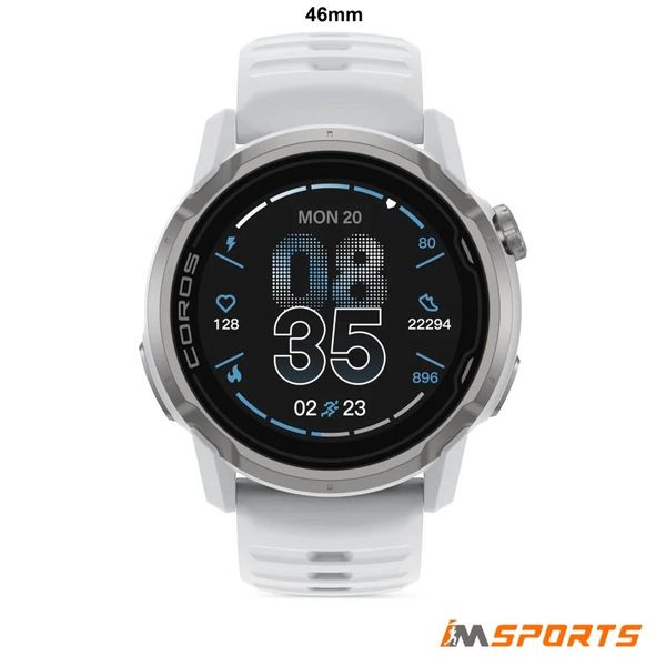 Đồng hồ GPS Thể Thao Coros Apex 4 46mm - White