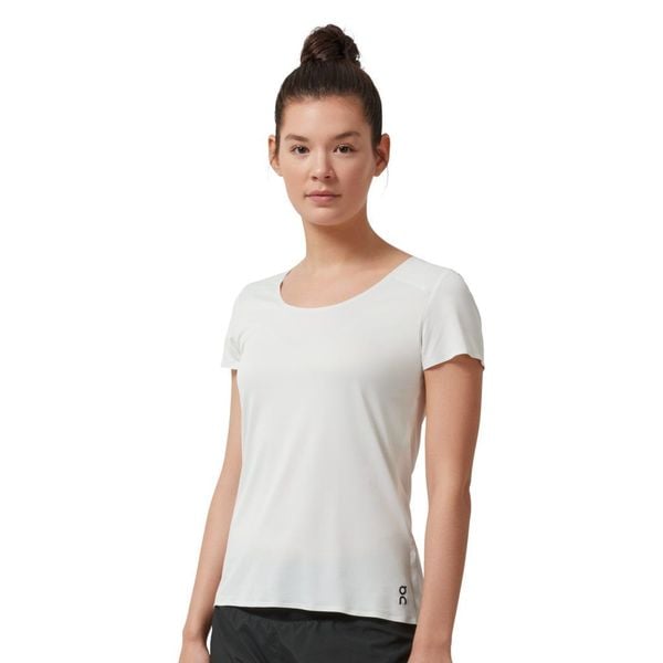 Áo chạy bộ nữ On Running - Performance - T - Ice/White