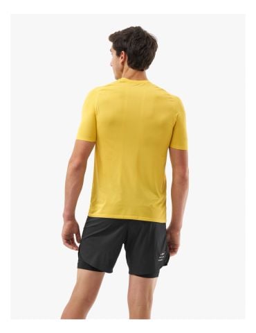 Áo Chạy Địa Hình Nam Compressport Trail Racing SS TShirt M - Ceylon Yellow