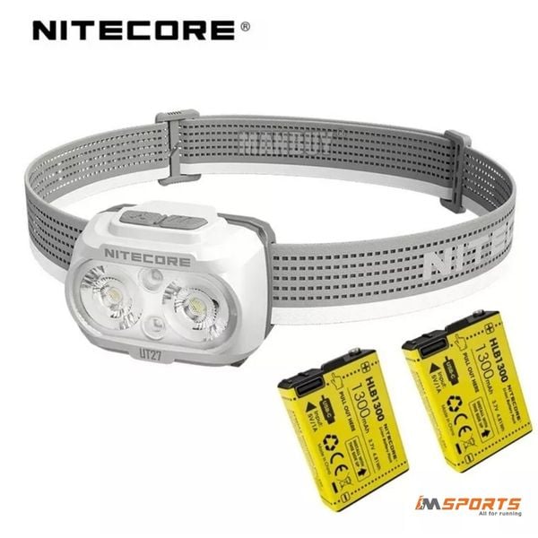 Đèn Đội Đầu Chạy Địa Hình Nitecore UT27 Pro 800 lumens - White