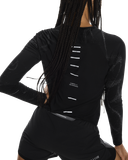  Áo Chạy Bộ Nữ On Running Women's Performance Long-T Lumos - Black 