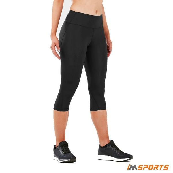 Quần Bó Cơ 2XU Force Mid-Rise Comp 3/4 Tight - Black