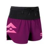  Quần Chạy Bộ Nữ T8 Women's Sherpa Shorts - Burgundy 