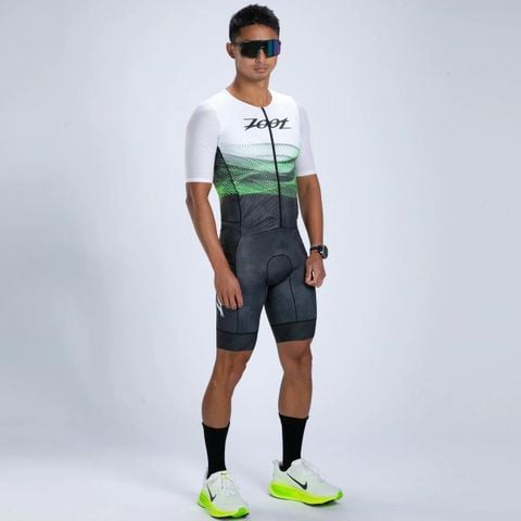 Bộ Quần Áo Ba Môn Nam Zoot Men's Ltd Tri Aero Fz Racesuit - Cadence