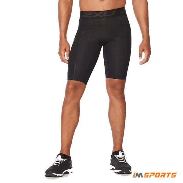 Quần Bó Cơ Chạy Bộ Nam 2XU Motion Compression Shorts - BLK/NRO