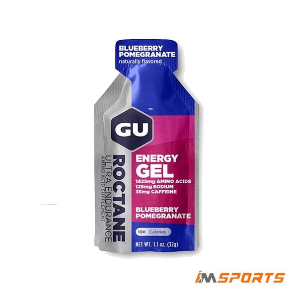 Gói Gel năng lượng GU Energy Gel Roctane - Vị Lựu, Việt Quất