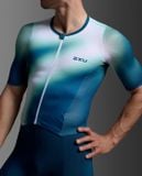  Bộ Quần Áo Ba Môn Phối Hợp Nam 2XU Aero Hex Sleeved Trisuit - JLM/MAJ 