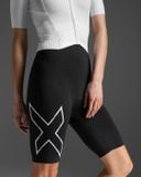  Bộ Quần Áo Ba Môn Phối Hợp Nữ 2XU Light Speedreact Sleeved Trisuit - BLK/WHT 