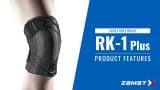  Đai hỗ trợ bảo vệ đầu gối chạy bộ ZAMST RK-1 Plus 