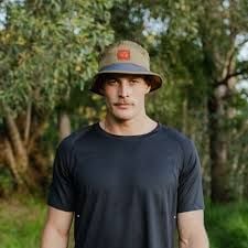 Mũ Chạy Bộ Rộng Vành Fractel Bucket Hat - Thicket