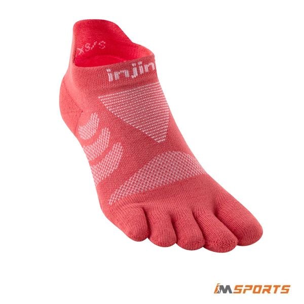 Tất Xỏ Ngón Chạy Đường Dài Injinji Women Ultra Run No Show - Coral