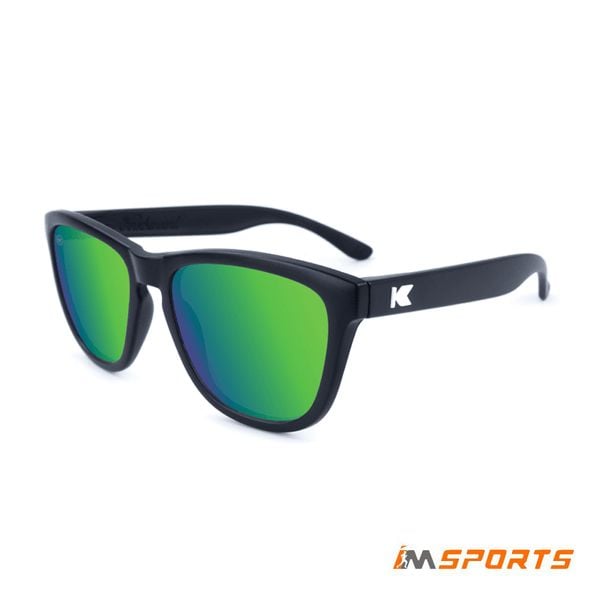 Kính Thể Thao Knockaround Premiums Sport - Black / Green Moonshine