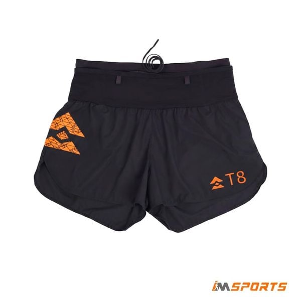Quần Chạy Bộ Nữ T8 Women's Sherpa Shorts - Custom Orange