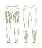  Quần Bó Cơ Nữ 2XU Light Speed Mid-Rise Compression Tights - BLK/BRF 