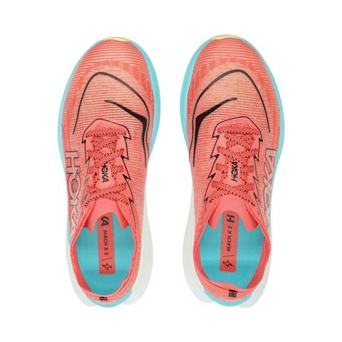 Giày Chạy Bộ Nam Hoka Mach X 2 Wide - GFRT