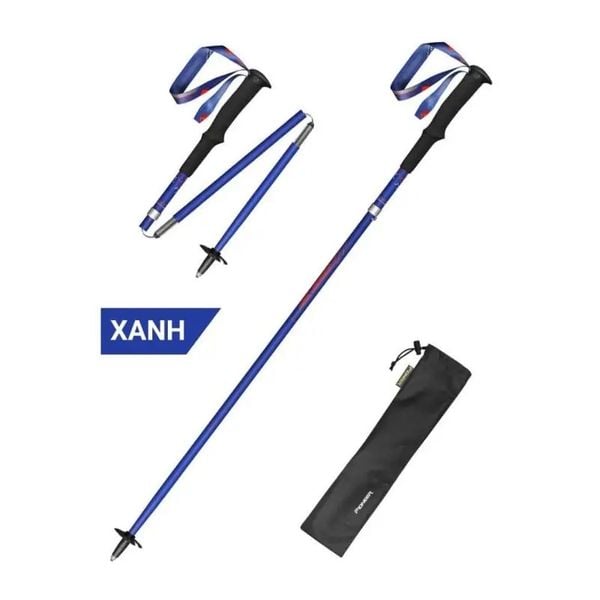 Gậy Chạy Địa Hình Pioneer Carbon C4 - Xanh