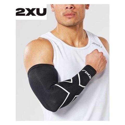 Bó Calf Tay 2XU Compression Arm Guard (1 chiếc) - Black
