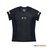  Áo Chạy Bộ Nữ T8 Women's Iced Tee - Pure Black VS2 
