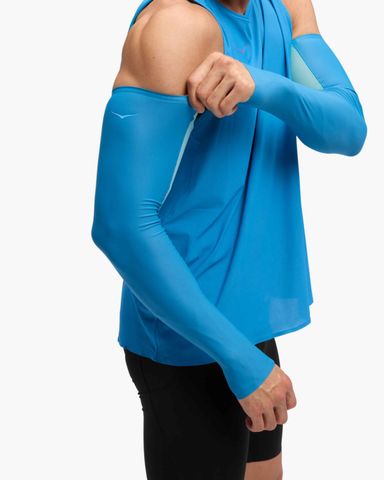 Bó Calf Tay Hoka Airolite Armsleeves - Blue