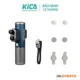  Dụng cụ massage cơ đa năng chuyên nghiệp 2 đầu - KiCA Pro Double - Blue 