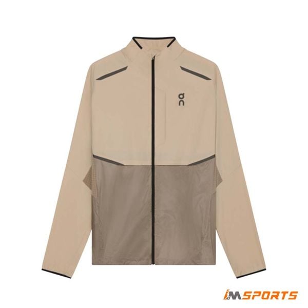 Áo Khoác Chạy Bộ Nam On Running Men's Weather Jacket - Desert/Cinder