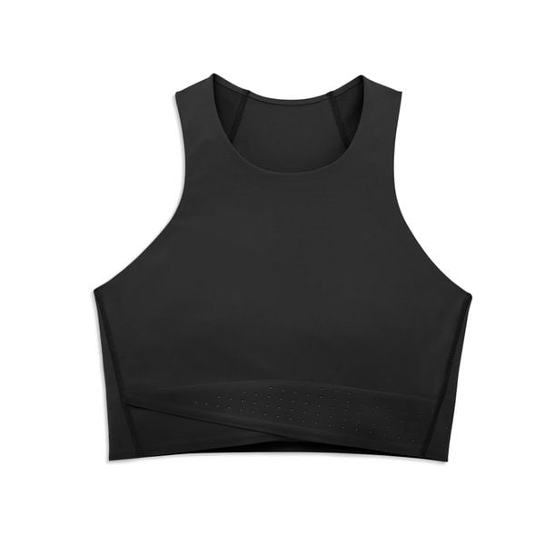 Áo Bra Chạy Bộ Nữ ON Women's Race Crop - Black/Eclipse