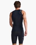  Áo Ba Môn Phối Hợp Triathlon 2XU Core Tri Tank - BLK/WHT 
