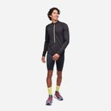 Áo Tay Dài Bó Cơ Nam Hoka Basezip Long - Black 