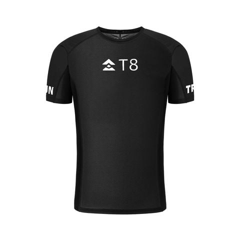 Áo Chạy Bộ Nam T8 Men's Iced Tee - Black VS2