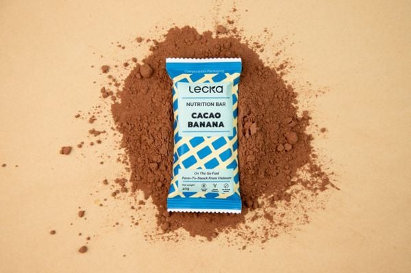 Thanh năng lượng tự nhiên Lecka Energy Bar - Cacao Chuối