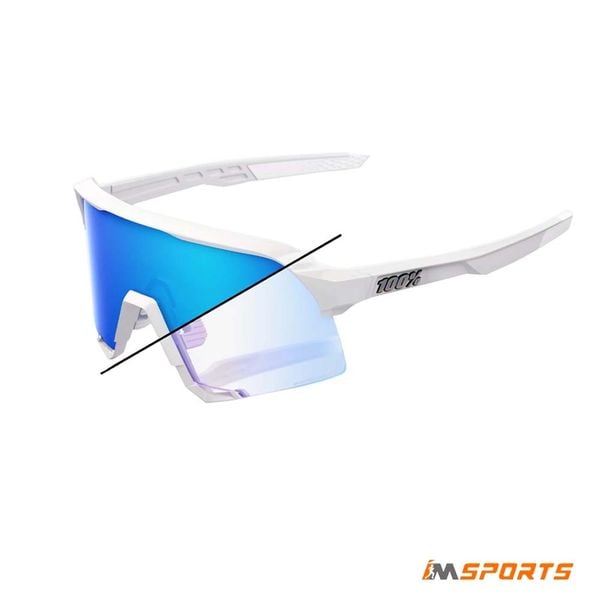 Kính 100% S3 Tròng Đổi Màu - Bastille - Blue Mirror Photochromic