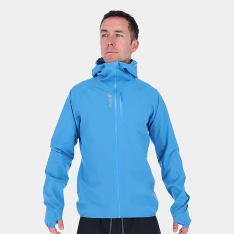 Áo Chạy Địa Hình Chống Nước Nam INOV8 Stormshell - Blue