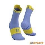  Tất Chạy Bộ Compresspot Pro Racing Socks v4.0 Ultralight Run High - JACARANDA/MAIZE 
