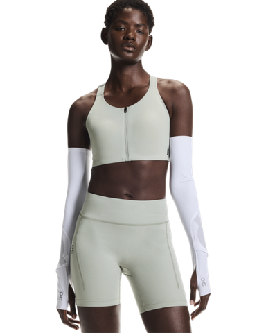 Quần Chạy Bộ Nữ On Running Women's Performance Tights Short - Tin