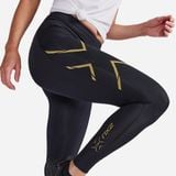  Quần Bó Cơ Nữ 2XU Light Speed Mid-Rise Compression Tights - BLK/GRF 